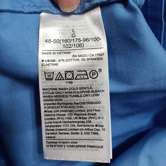 Banana Republic Light Blue Collared Shirt - Picture 11 of 13